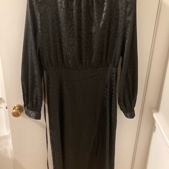 New nasty gal animal print high neck midi dress size 6 - Picture 6 of 7